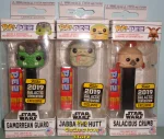 (image for) Star Wars Funko Galactic Con Exclusive Set of 3 POP!+PEZ