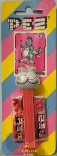 (image for) Nermal Pez Red Stem on Euro Striped Card with Venezia Sticker