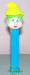 (image for) Glow in the Dark Alpine Pez Pal with Green Hair on Blue Stem