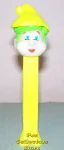 (image for) Glow In The Dark Alpine Pez Pal with Green Hair Neon Yellow Stem