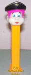 (image for) Glow in the Dark Pilot Pez Pal with Pink Hair on Orange Stem