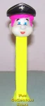 (image for) Glow in the Dark Pilot Pez Pal with Pink Hair on Yellow Stem