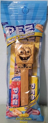 (image for) Gold SpongeBob Pez only 1000 made Mint in Bag