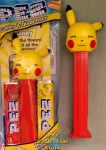 Pokemon Happy Pikachu Pez on Red Stem Closed Eyes Red Cheeks MIB (image for) Pokemon Happy Pikachu Pez on Red Stem Closed Eyes Red Cheeks MIB