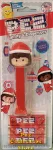 (image for) Limited Edition Exclusive Holiday Light Skin Pez Presenter Girl MOC