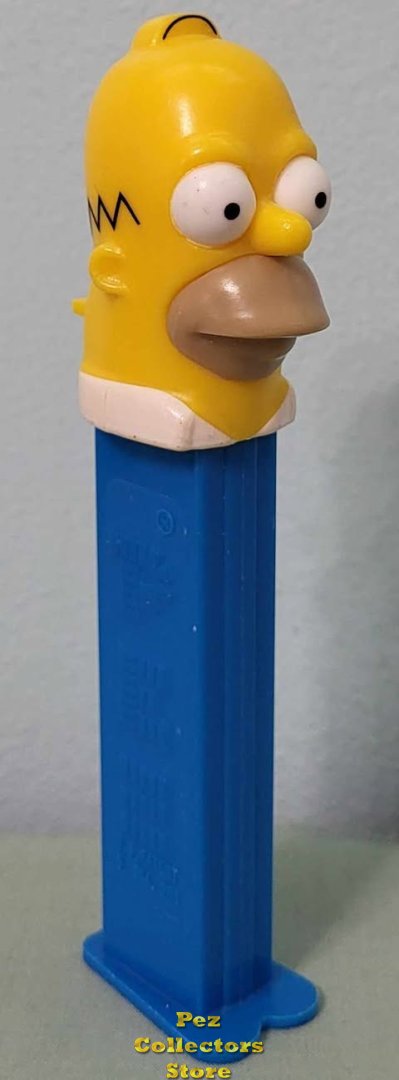 (image for) European Thick Black Hair Homer Simpson Matt Groening Copyright Pez Loose