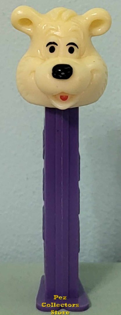 (image for) MGM Icee Barney Bear Partial Cheeks on Purple No Country Stem Loose