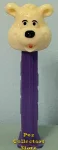 (image for) MGM Icee Barney Bear Partial Cheeks on Purple No Country Stem Loose