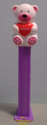 (image for) 2012 Valentines Kisses Teddy Bear Pez Loose