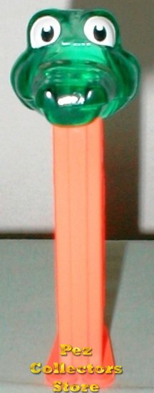 (image for) Kooky Zoo Green Crystal Gator Pez Loose