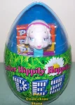 (image for) Easter Lamb C with Flat Bow in Blue Easter Egg