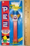 Large Peter Pez Clown Flashlight Mint on Card from 1996 (image for) Large Peter Pez Clown Flashlight Mint on Card from 1996