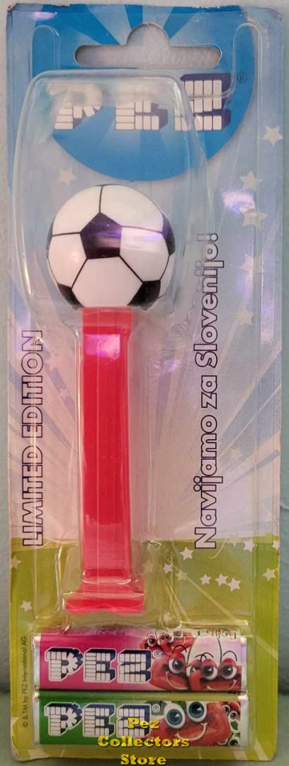 (image for) 2010 World Soccer Championship Slovenian Limited Edition Pez MOC