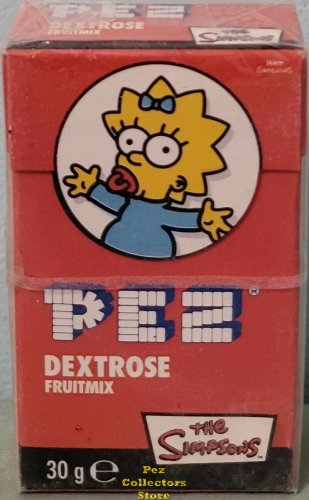 (image for) The Simpsons MAGGIE PEZ Dextrose Fruitmix in Sealed Box