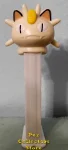 (image for) Meowth on White Stem Pez Hungary Factory Clearance