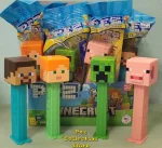 (image for) Minecraft Pez Assortment Steve, Creeper, Alex and Pig Pez MIB