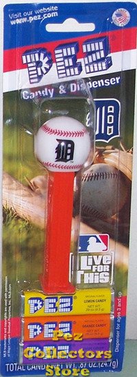 (image for) Detroit Tigers Major League Baseball Pez MOC