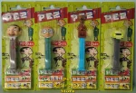 (image for) Mr. Bean Complete Pez Set Retired European Pez Mint on Card