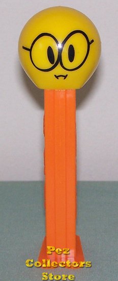 (image for) Nerd Funky Face Pez on Orange Stem Loose