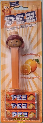 (image for) Limited Edition Exclusive Team Orange Pez Presenter Girl Mint on Card