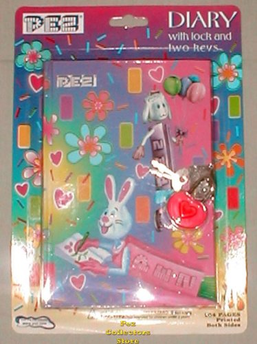 (image for) Pez Diary 144 Pages with Lock and Keys!