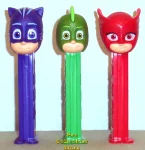 (image for) European PJ Masks Pez Catboy, Gekko and Owlette Pez Loose