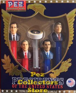 (image for) Boxed Set USA Presidential Pez Series Volume 9 - 1989 to present