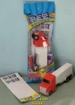 Red Cab with Scoop Blank Pez Truck DIY Stickers MIB
