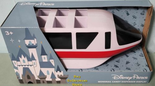 (image for) Red Disney Parks Monorail Pez Display Mint in Package