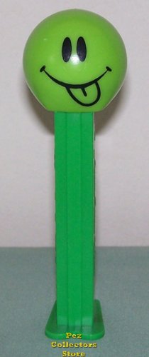 (image for) Silly Funky Face Pez on Green Stem Loose