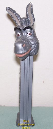 (image for) Silver Donkey European Shrek Promotional Pez Loose