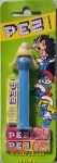 (image for) Series 1 Smurfette Pez with Eyelashes No Country Mint on Series 2 Smurfs Card