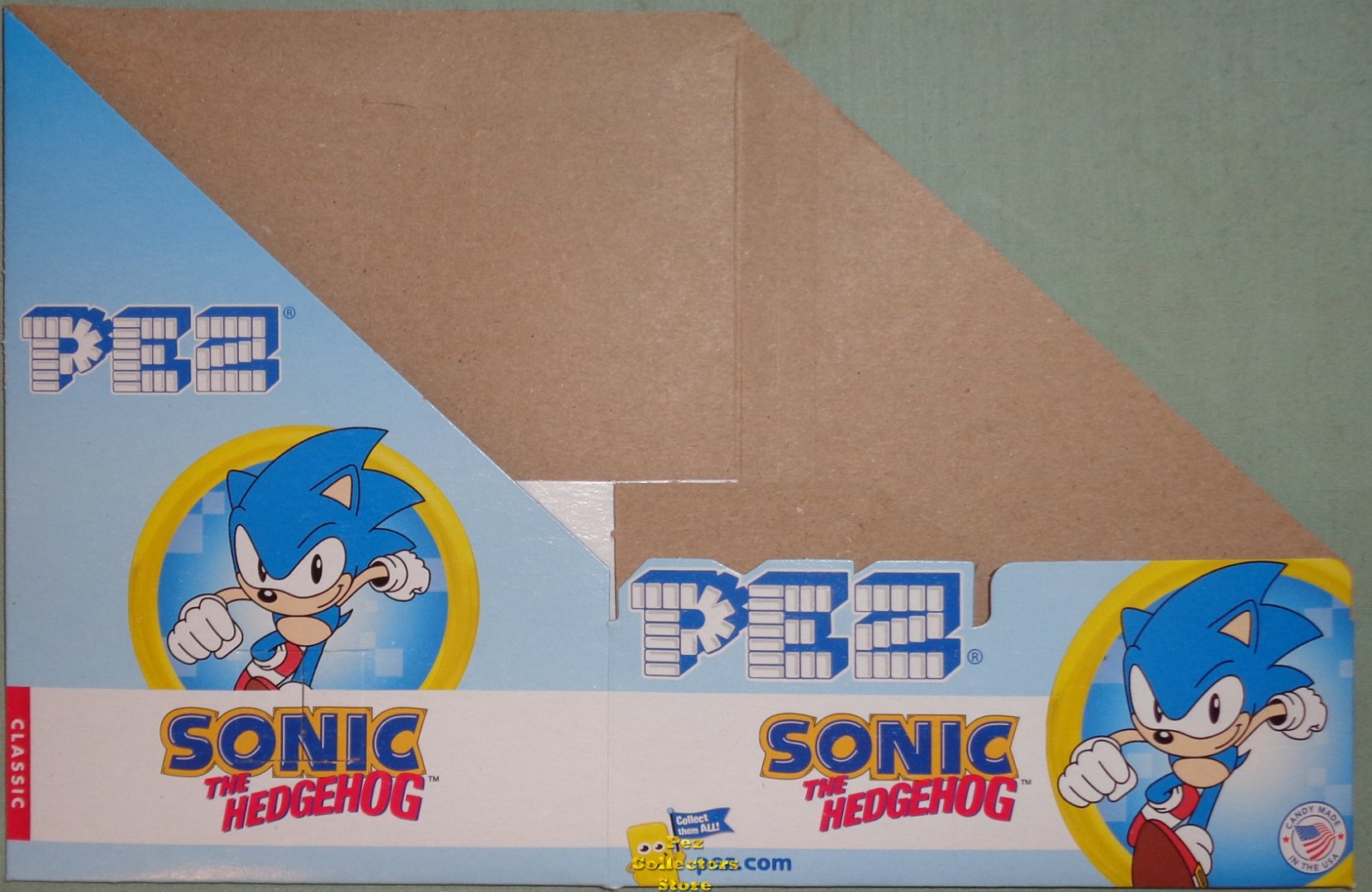 (image for) Sonic the Hedgehog Pez Counter Display Box