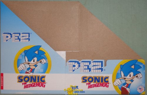 (image for) Sonic the Hedgehog Pez Counter Display Box