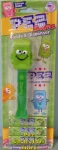 (image for) Exclusive Sours Green Apple Candy Brick Mascot Pez MOC Retired