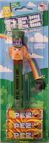 (image for) Limited Edition Exclusive 2025 Happy St. Patrick's Day Nutcracker Pez MOC