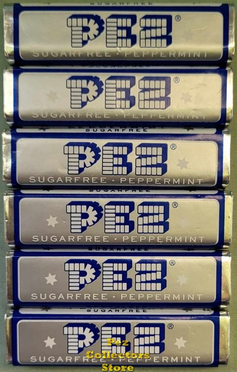 (image for) 6 Rolls European Sugar Free Peppermint Pez Candy