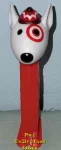2025 Target Bullseye Dog Winter Holiday Stocking Cap Promotional Pez Loose (image for) 2025 Target Bullseye Dog Winter Holiday Stocking Cap Promotional Pez Loose