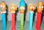 (image for) The Simpsons Family Pez set of 5 loose