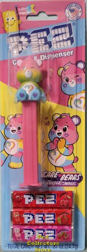 (image for) Exclusive Care Bears Togetherness Bear Ombre Pastel Rainbow Pez MOC