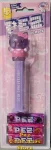 (image for) 50th Anniversary Purple Glitter Crystal Hello Kitty Pez Mint on USA Card