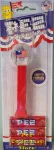 (image for) USA Flag Exclusive Limited Edition Red Stem Pez MOC