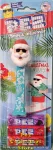 (image for) USA Exclusive Summer Santa Hawaiian Printed Stem Ltd. Ed Pez MOC