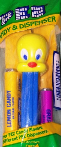 (image for) Tweety with Hinge Hole Warner Bros Looney Tunes Pez MIB