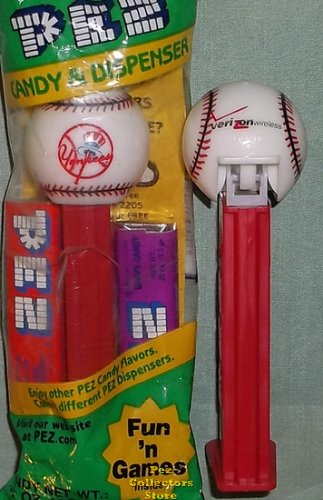 (image for) 2002 NY Yankees Verizon Promotional Game Pez MIB