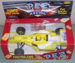 (image for) Yellow Pez Indy Style Race Car Pull-n-Go Action