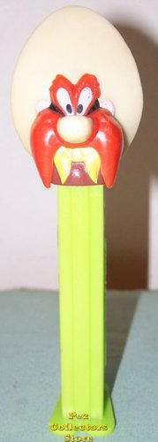 (image for) Yosemite Sam Euro Pez Short Mustache on Green Stem Loose