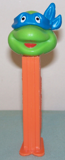 TMNT Happy Leonardo Blue mask on Orange Stem Pez - $5.00 : Pez ...