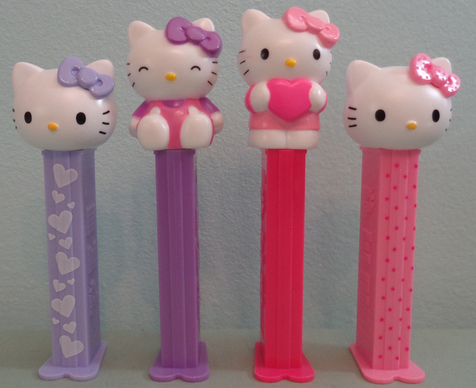 2017 European Hello Kitty Pez Set of 4 All New Colors - $20.00 : Pez ...