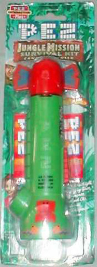 PEZ Jungle Mission Flashlight Compass Magnifying Glass And Magnets